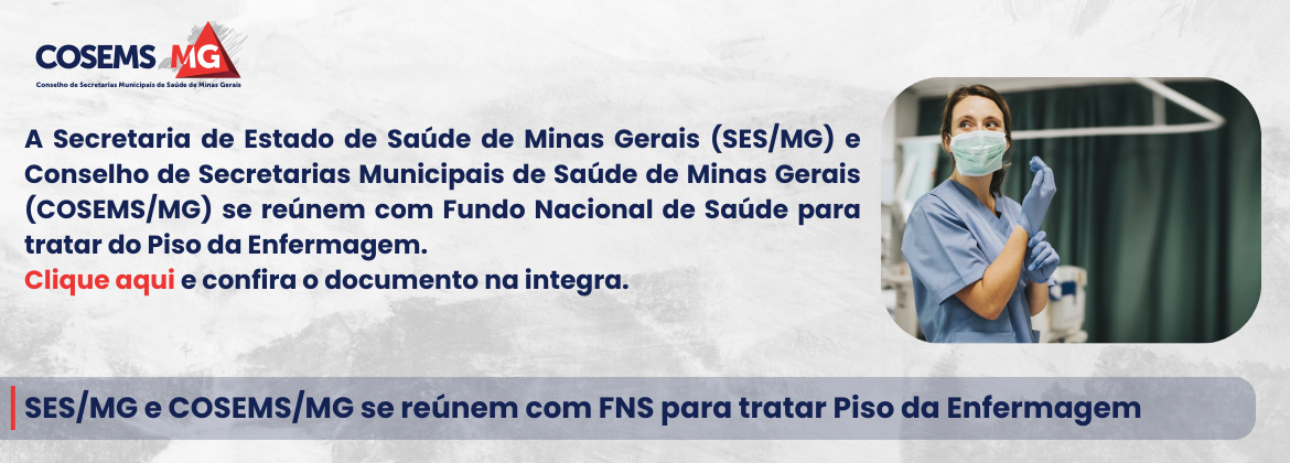 SES/MG e COSEMS/MG se reúnem com FNS para tratar Piso da Enfermagem