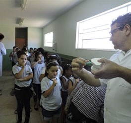 Semana de prevenção bucal em Coronel Xavier Chaves